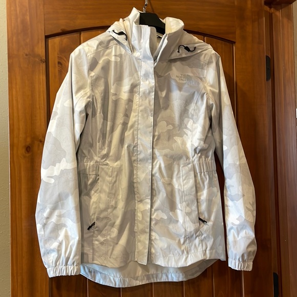 North Face White Camo Jacket | Poshmark